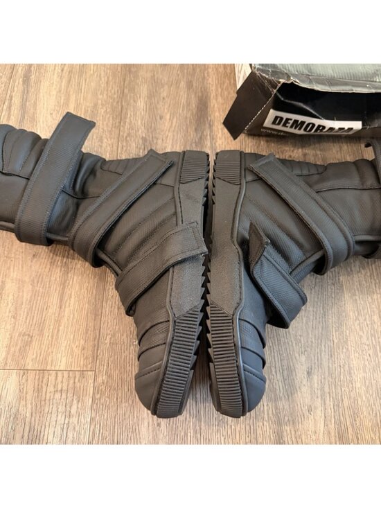 DEMOBAZA Leather Black Mens Moon Rover Boots EU 45 main image 13